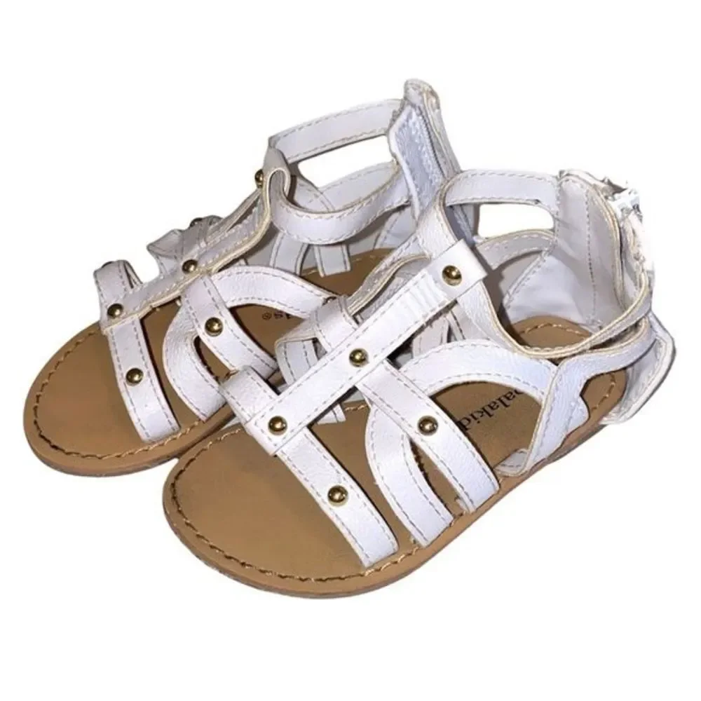 🎀3/$23🎀 koala kids white gladiator